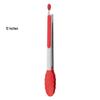 High-End Silicone Food Tongs Set