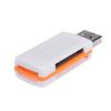 4 in 1 Mini USB 2.0 Card Reader Universal USB TF SD Card Reader Memory Card Reader Adapter for TF SD MS M2 PC Laptop Accessories