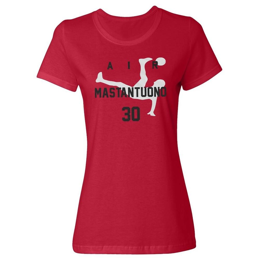 Air Mastantuono 30 Tribute - River Soccer Fans Ladies  Crewneck T-Shirt Unisex T-Shirt XXXL