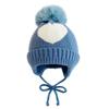 Platform, Love Knitted Baby Children's Hairball Cap, Braid, Fleece Warm Cap