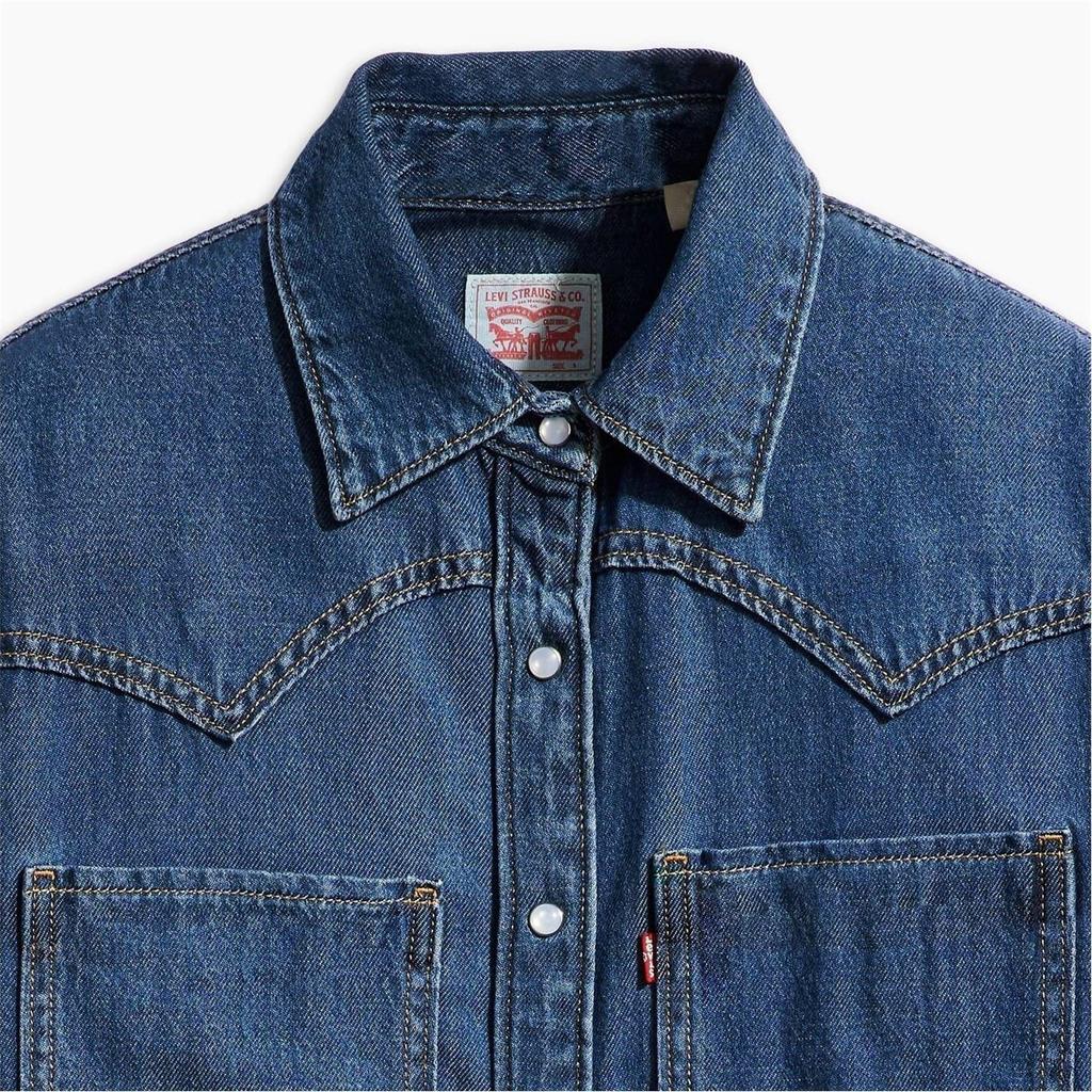 Levis Womens/Ladies Teodora Denim Lightweight Shirt