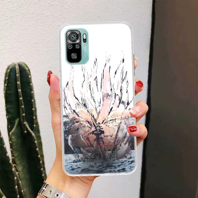 Anime Naruto Yondaime Hokage For Xiaomi Redmi Note 10S 10 11S 11 9S 9 8T 8 Pro Phone Case 11T 5G 11E 9T 7 6 5 5A 4X Fundas Cover