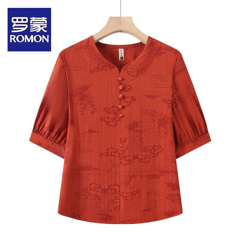 ROMON Women s Summer Short Sleeve T-Shirt XL