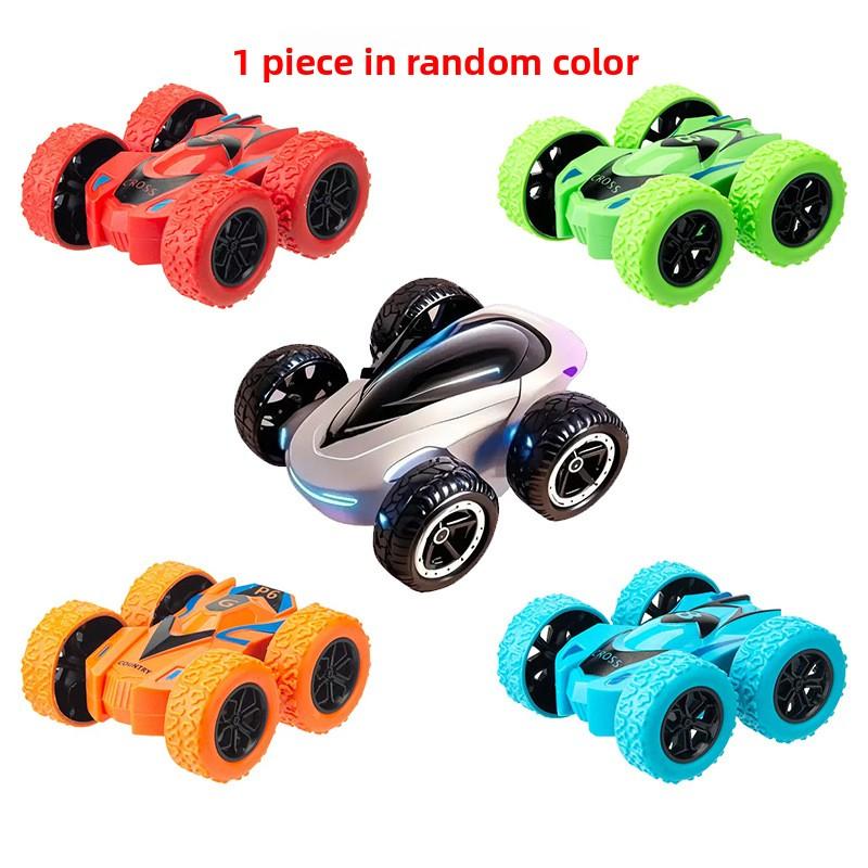 Rolling Stunt Car Inertia Drop-resistant Double-sided Car Fun Toy Car