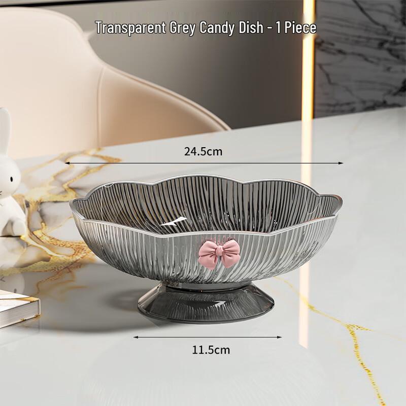 Multi-layer Draining Fruit & Snack Plate One Layer (07)