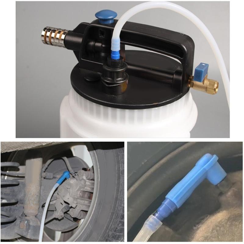 Car Brake Fluid Changer Pump With Pipe Brake Clutch Fuel Exchange Connector Kit