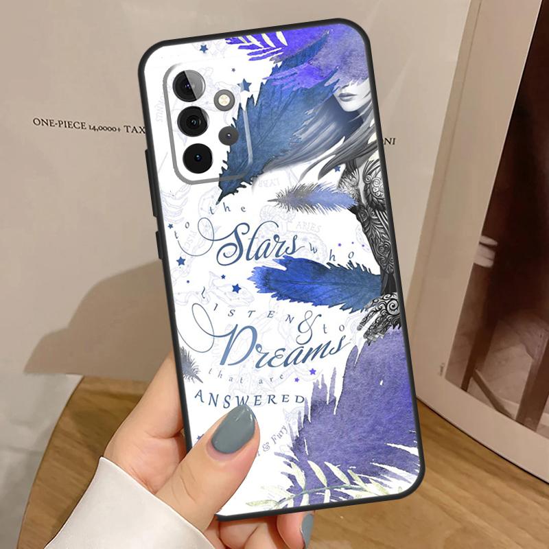 A Court Of Mist And Fury Case For Samsung Galaxy A33 A53 A13 A54 A34 A14 A56 A36 A16 A06 A12 A32 A52 A35 A17 A15 A55