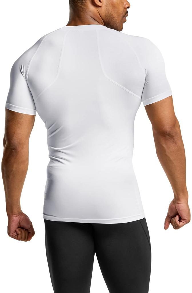 Compression Wear Sports Shirt Short Sleeve Underwear Set Sweat Quick Running Fitness Muscle Training Compression Power Stretch All Seasons Round Neck