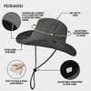 Sun Hats for Men Women Fishing Hat UPF Protection Wide Brim Bucket Hat Breathable Quick-Dry Water Rapellent Outdoor Hiking Beach Travel Summer Hats