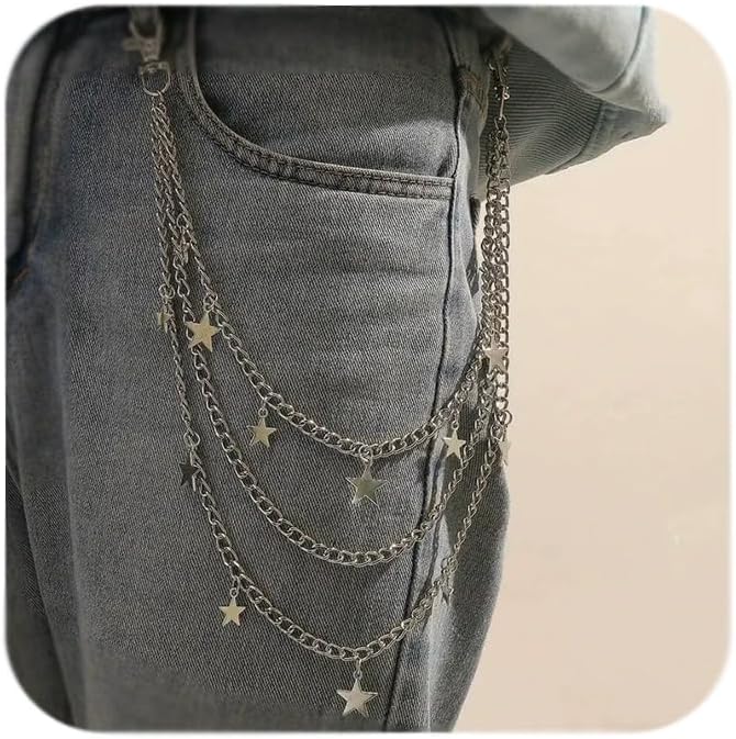 Pants Jean Chains for Men Jean Chains Chains for Jeans Biker Chain Hip Chain Jean Chains for Women Pants