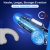 Penis Sleeve Vibrating Cock Ring , Adult Sex Toys for Men, Reusable Cock Sleeve Couple Vibrator, Delay Ejaculation Stronger Erection, Couples Sex Toy