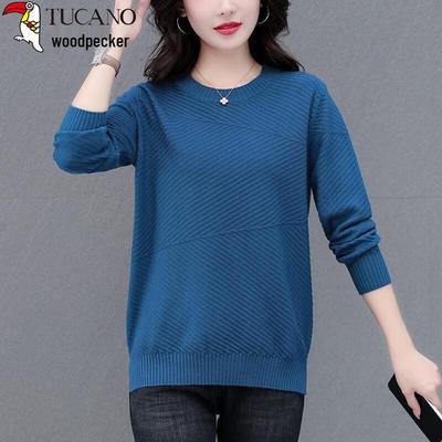 Specht Damen Rundhals Strickpullover