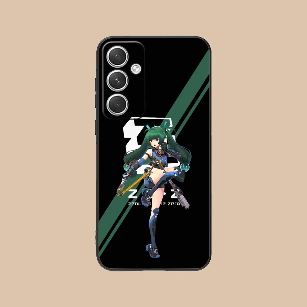 Zenless Zone Zero QingYi Phone Case for Samsung Galaxy S25 S24 S23 S22 S21 S20 Note20 Plus FE Ultra Colorful Cover Luxury Pretty