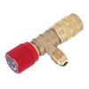  Refrigerant Charging Valve 1Celsius4in Male 5Celsius16in Female   Conditioner Manifold for R22 R410 R134A R404 
