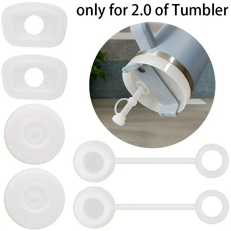 Silicone Spill Proof Stopper for Stanley Cup 1.0 2.0 40oz/ 30oz Tumbler Accessories Straw Cap Cover Spill Stopper Leak Stopper