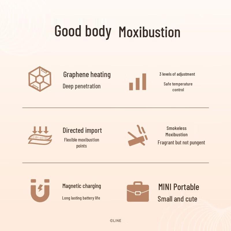 OGAWA Portable Moxibustion Heat Therapy Device