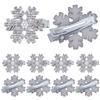 Cute Sparkling Snowflake Duckbill Hairpin Beautiful Snowflake Hairpin Hair Clip Hair Accessory for Fashion Enthusiasts