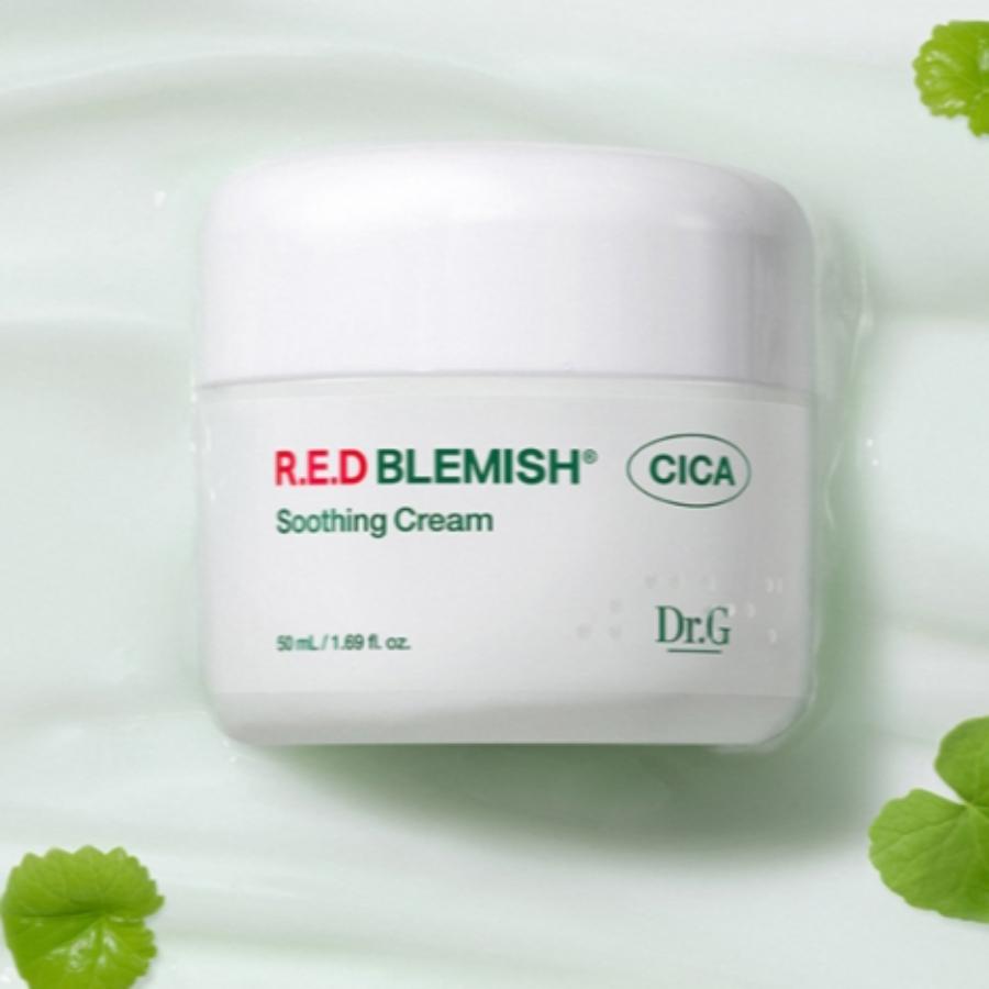 Dr.G Red Blemish CICA Soothing Cream 50ml+50ml (Double Set)