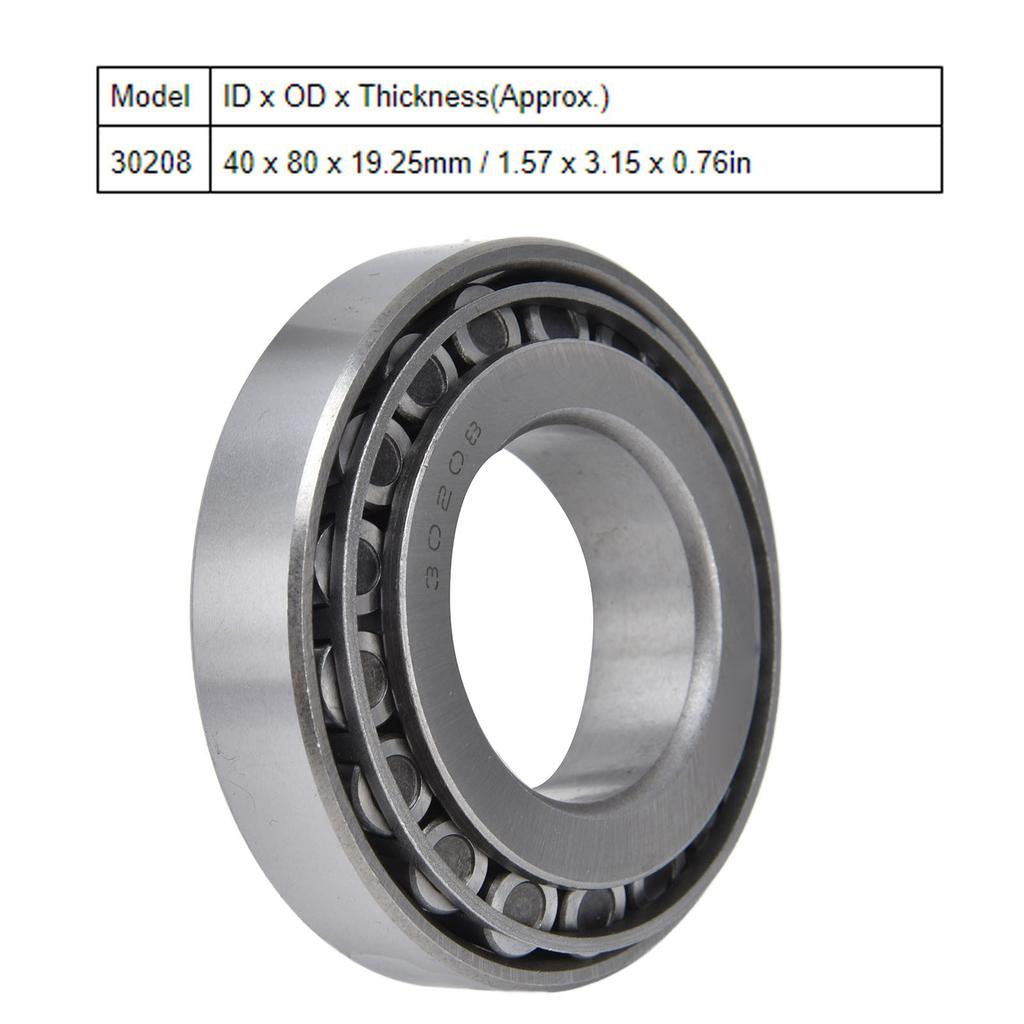 Tapered Roller Bearing Metal High Accuracy Accessory Replacement Part for Equipment