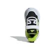 Adidas Fortarun 2.0 Fabric Comfortable Versatile Non-Slip Durable Low-Top Walking Shoes Baby Shoes Black Green IF4107