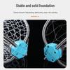 Automatic Retractable Crab Trap: Weighted Steel Wire Cage for Sea, River, and Swimming Crabs; Opens and Closes Easily.
