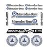 Naklejka na Samochód Nowa 2025 Dla Mercedes Benz 1 zestaw Naklejka z Godłem Samochodu Dekoracja Samochodu Naklejka Dla Mercedes Benz W204 W124 W201 W202 W212 W2