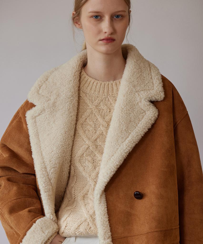 Kwinseulaebis Mohair Classic Twisted Cable Wool Knit