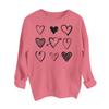Women's Loose Printed Hooded Sweatshirt Casual Fashion Sports Sweatshirt