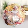 1 Stück Outdoor-Schirm mit süßem Anime-Mädchen-Design - Automatisches Öffnen/Schließen, Tragbares 3-fach faltbares Design, 8-Speichen-Eisenrahmen - Perfektes Geschenk für Fans, T