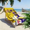 Basketball Player Yellow Towel Beach Towel Quick-drying for Travel Outdoor Sports Jogging Beach and Swimming