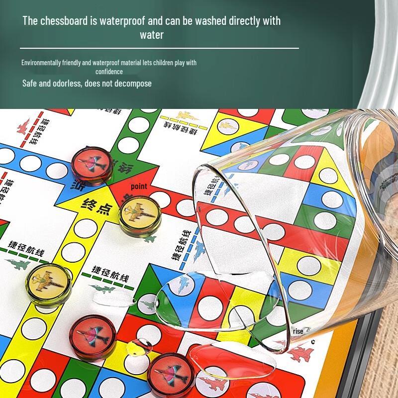 COODORA Magnetic Folding Flying Chess Board Game for Kids