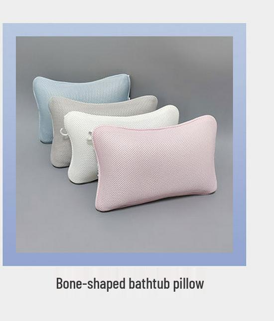 Butterfly Shaped Quick-Dry Suction Cup Bath Pillow