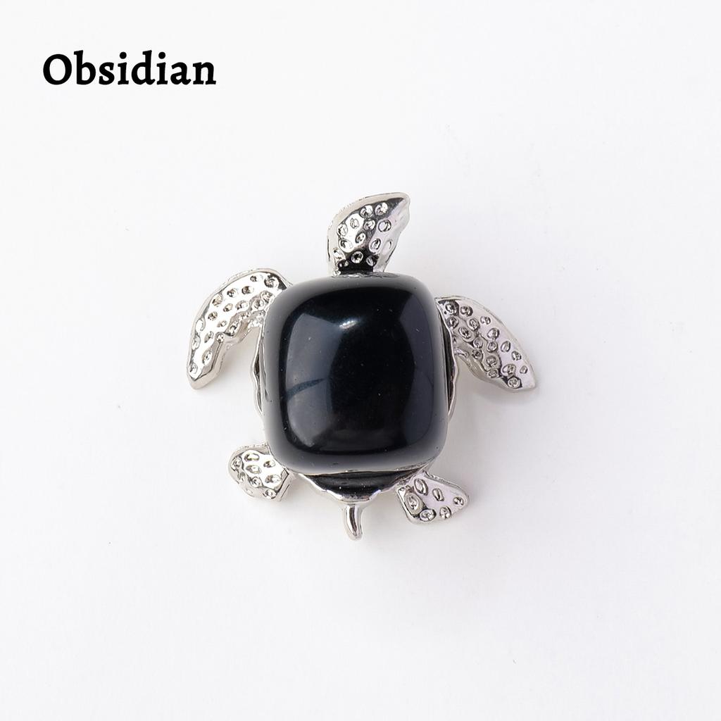 1pc Natural Crystal Tumbled Stone Turtle Jewelry Crystal Raw Stone Silvery  Home Office Decoration Holiday Gift rose quartz gift