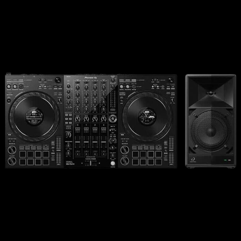 Pioneer DDJ-FLX10+WAVE-EIGHT Portable Wireless DJ System (CN Version)