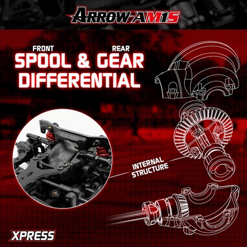 Xpress Xp 90034 Am1s 1 10 Mini Sports 4wd Kit