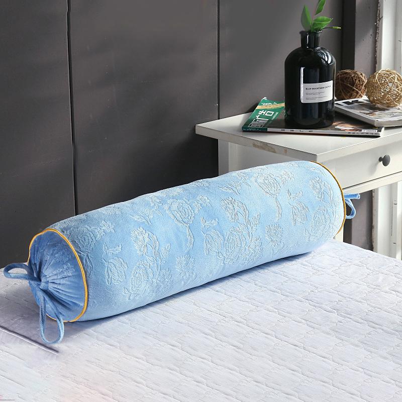 Față de pernă rotundă 60 cm Salon de frumusețe Pat Canapea Canapea Scaun Față de pernă Picior Spătar Gât Husă de pernă Fără umpluturi