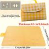 Waterproof Picnic Blanket - Non-woven Outdoor Mat, Portable Folding Camping and Beach Blanket, Suitable for Family Picnics