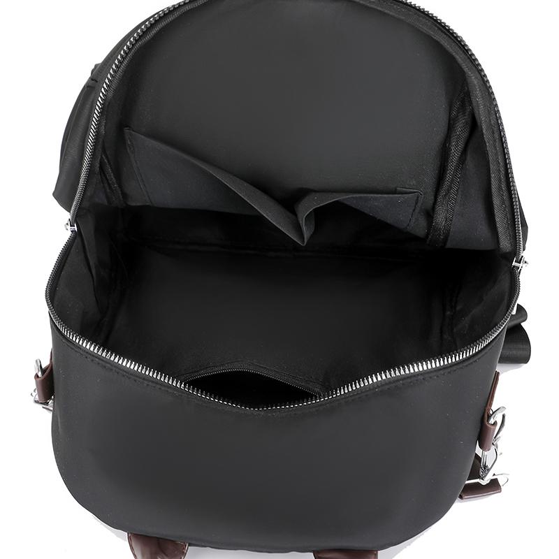 Women's Nylon Backpack Large Capacity Lightweight Backpack Multifunctional Shoulder Bag