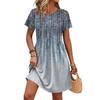 Dresses For Women Short Sleeve O Neck Casual Dresses Waist Maternity Dress With Pockets