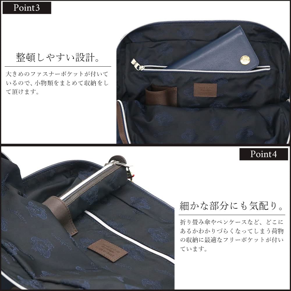 Orobianco Business Bag In Limonta Nylon and Saffiano Made In Nylon Saffiano Brand Commuter Recruitment Leather, Italy, SITRAK-C Briefcase, Men's,