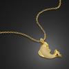 Simple Necklace Women'S Silver Plated Gold Plated Ins Tide Internet Celebrity Dolphin Pendant Collarbone Chain Jewelry