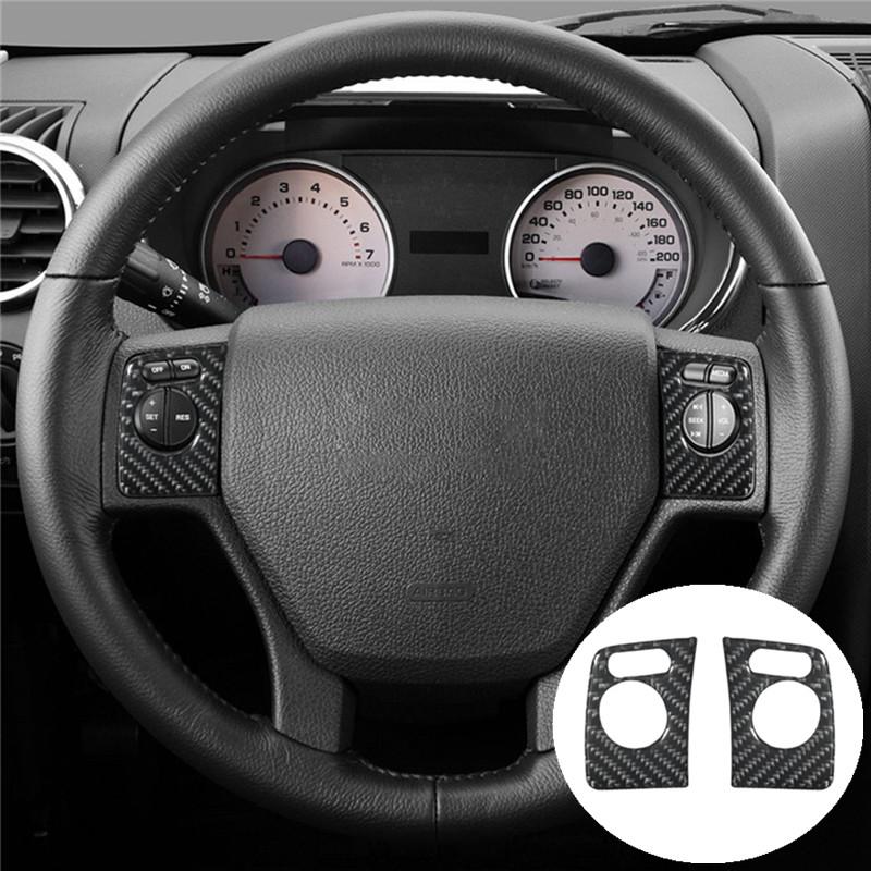 Car Interior Decoration Carbon Fiber Sticker For Ford Explorer Sporttrac Mercury Mountaineer 2008 2009