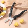 Multipurpose Chestnut Scissors Peeler Chestnut Shell Peeling and Leather Clip Cross Cutting Knife Chestnut Peeler For Kitchen