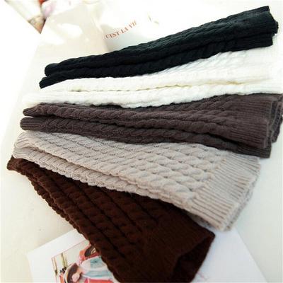 Damen Winter gestrickte gehäkelte Bein warme Leggings Stiefelüberzug