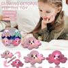 Kids Soft Gift Children Cute Plush Double-Sided Flip Doll Soft Lighting