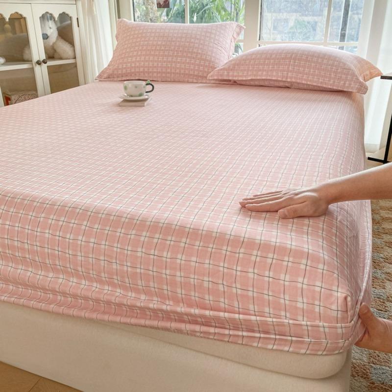 Cotton mattress single piece pure cotton bedspread Simmons all-inclusive mattress protective cover anti-dirty