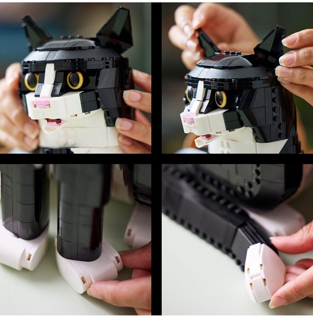 LEGO конструктор Ideas – р – Черно – белая кошка (21349)