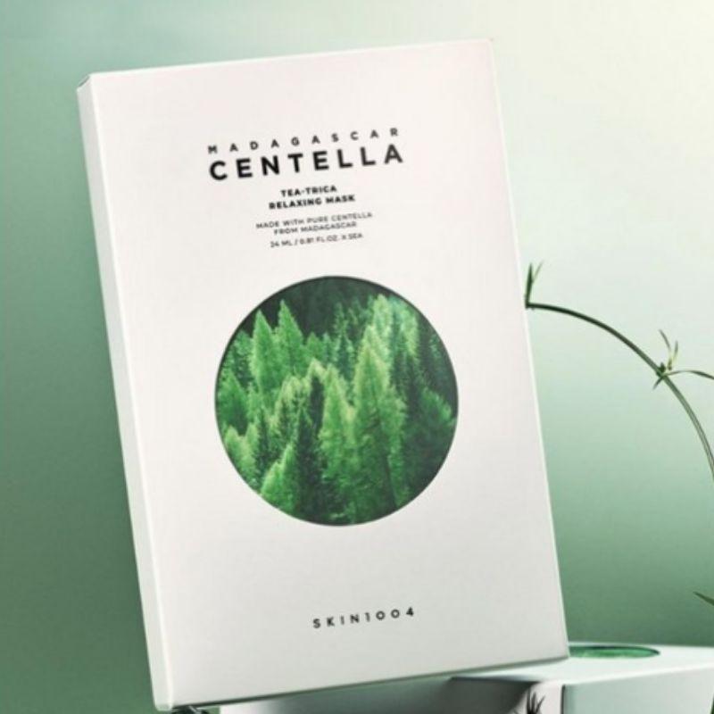 SKIN1004 Madagascar Centella Tea-Trica Relaxing Mask Calming Tea Tree Sheet Mask 24ml x5