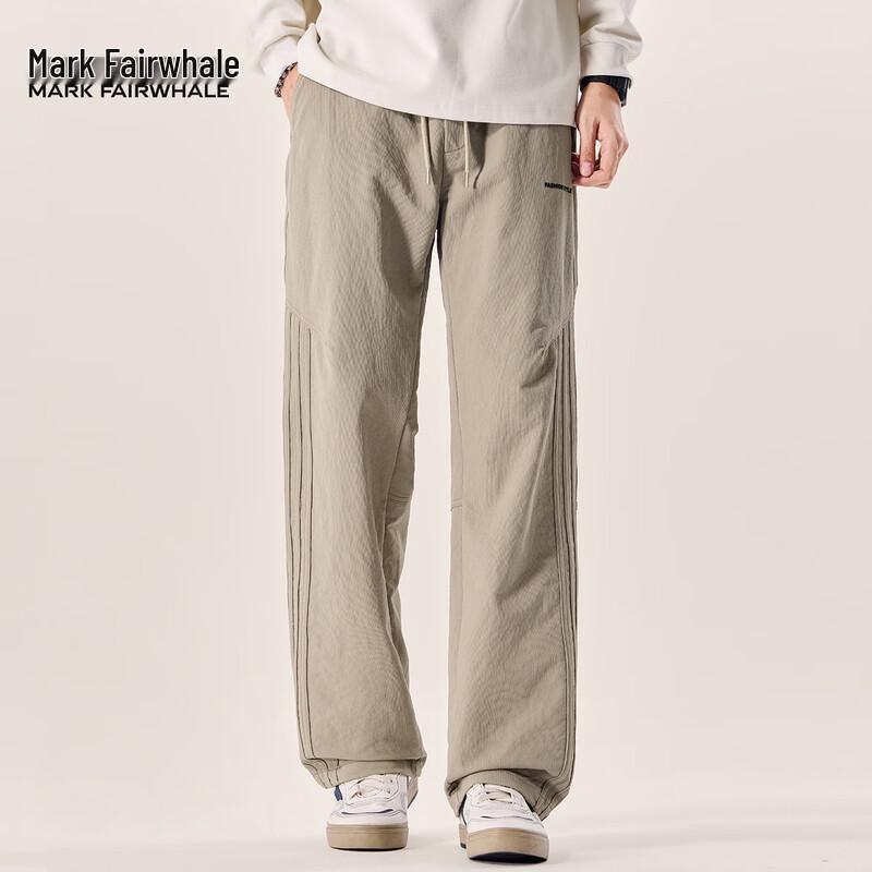 Mark Fairwhale Men's Casual Straight-Leg Pants