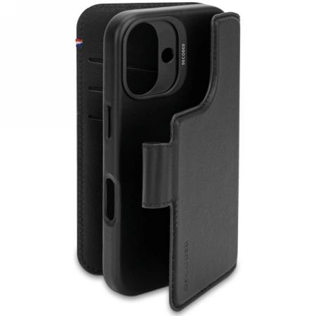 Hülle Leder Decoded Leather Abnehmbare Brieftasche Magsafe Mit Brieftasche Für Iphone 16 - Schwarz